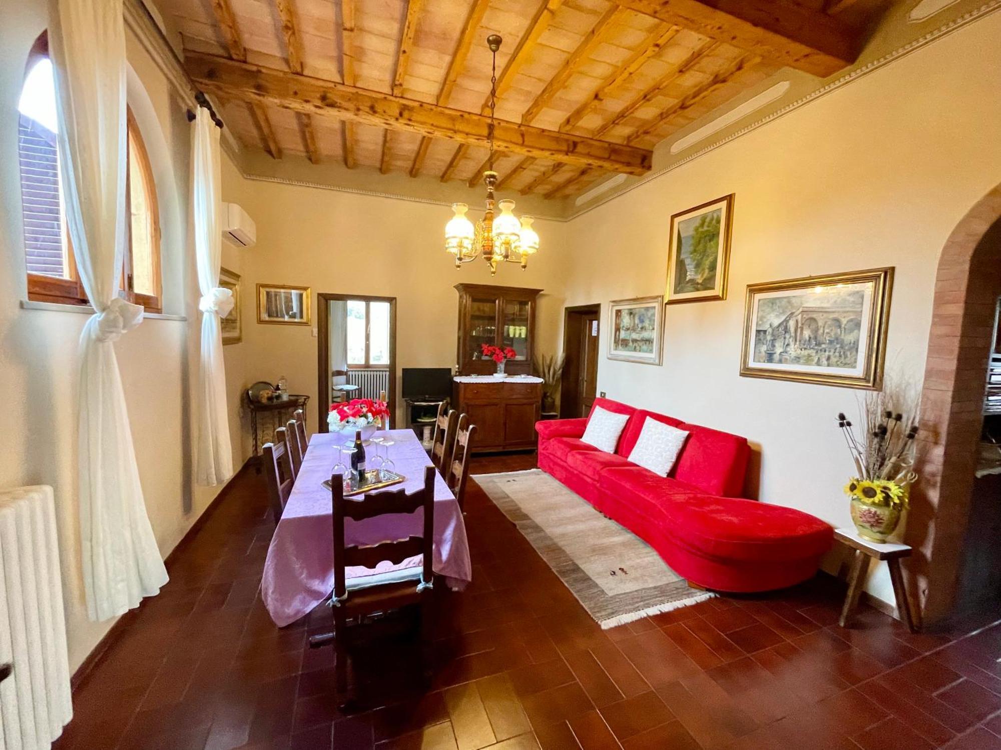 Ferienwohnung La Torre Di Caprera Siena Exterior foto