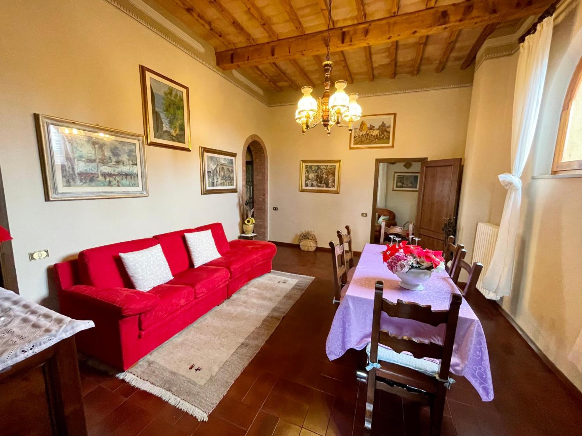 Ferienwohnung La Torre Di Caprera Siena Exterior foto